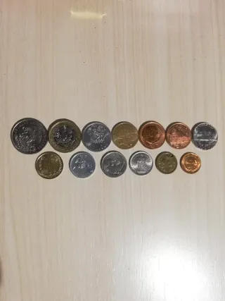 12 MONEDAS EXTRANJERAS
