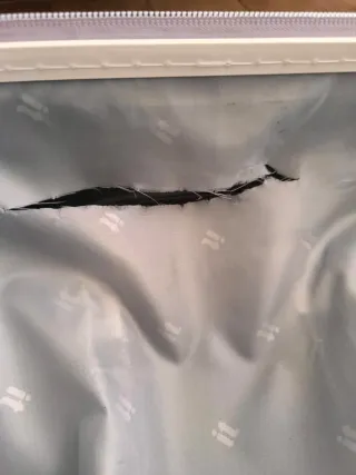 Maleta Grande IT Luggage Gris/Morado