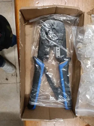 Herramienta Crimpadora RJ45 Cat5