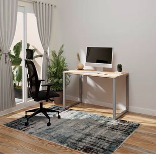 Mesa de oficina LEVIRA Roble Blanco