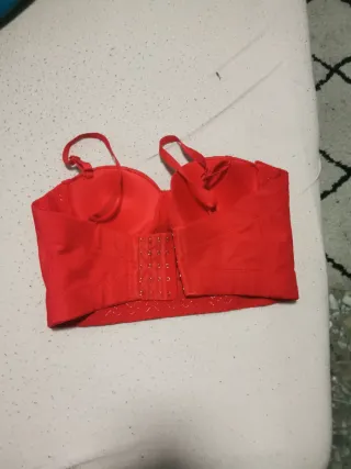 Top Verano Rojo, talla S/M