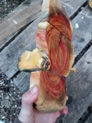 Accessorio bagno in legno