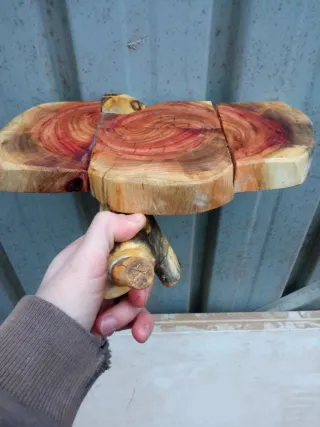 Accessorio bagno in legno