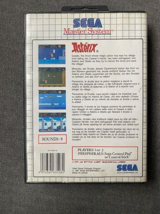 Asterix - Sega Master System (PAL)