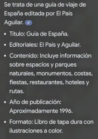 Libro - Guía de España