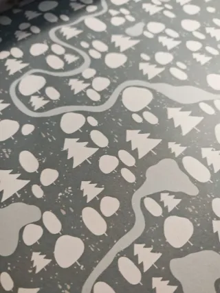 Papel Mintopia Hola Invierno 12x12 pulgadas