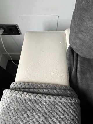 Sofá Chaiselongue Beige y Gris