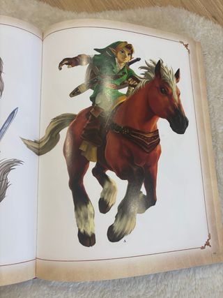 Libro Zelda Arte y Artefactos Nintendo