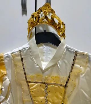 Vestito Principessa Carnevale Bambina 5/6 Anni