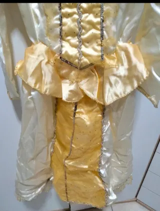 Vestito Principessa Carnevale Bambina 5/6 Anni
