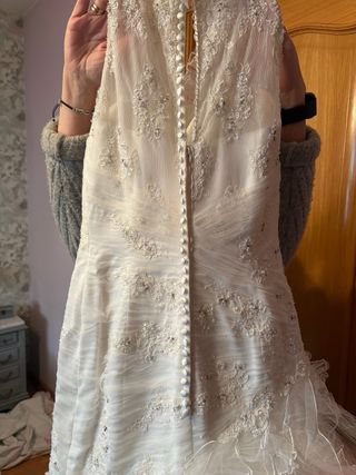 Precioso Vestido de Novia Blanco