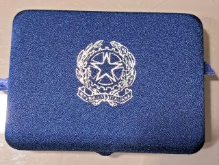 Dittico Argento Italia 2003 5 10 Euro