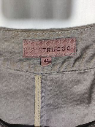 Trucco Chaqueta Gris Talla 44