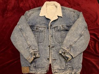 Chaqueta vaquera con borrego Talla L