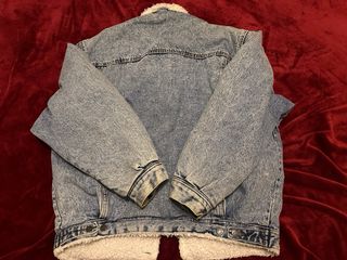 Chaqueta vaquera con borrego Talla L
