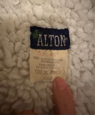 Chaqueta vaquera con borrego Talla L