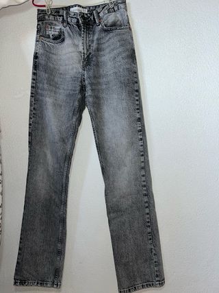 Vaqueros grises claro talla 38