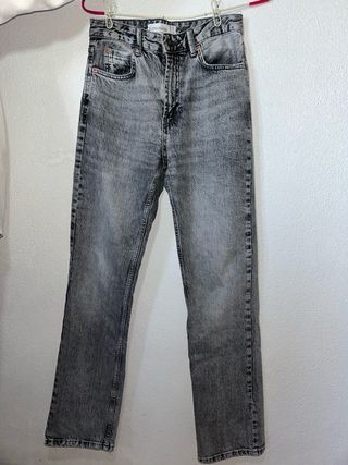 Vaqueros grises claro talla 38