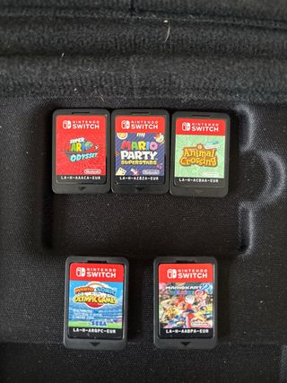 Nintendo Switch + 5 juegos y mando