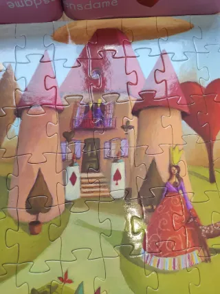 Puzzle Djeco 54 Piezas Castillo Princesa