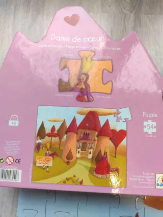 Puzzle Djeco 54 Piezas Castillo Princesa