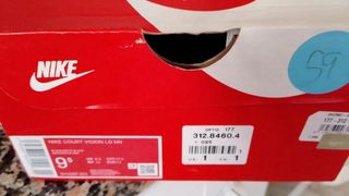 Zapatillas Nike Court Vision Low NN Negras Blancas