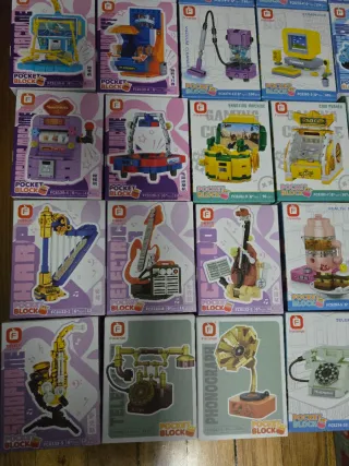 CHOLLO!! 37 Unidades Variadas Pocket Block