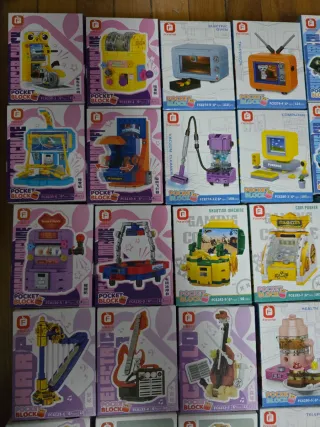 CHOLLO!! 37 Unidades Variadas Pocket Block