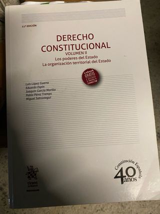 DERECHO CONSTITUCIONAL