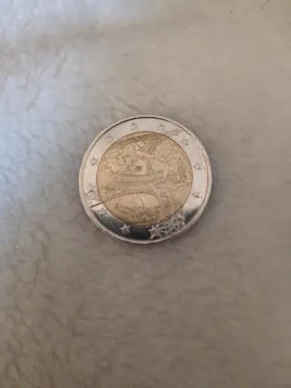 Moneda 2 euros París.