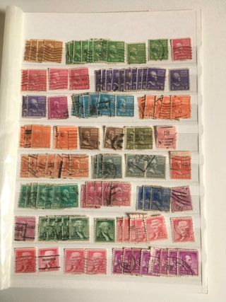 Lote Sellos Estados Unidos Usados