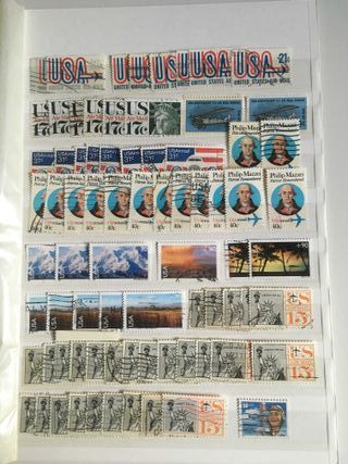 Lote Sellos Estados Unidos Usados
