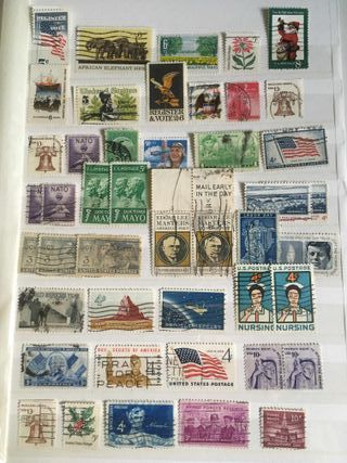Lote Sellos Estados Unidos Usados