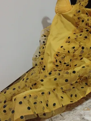 Bambola da collezione vestito flamenco anni '80