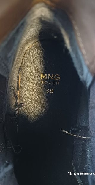 Botines de cuero marrones