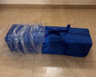 Cuna de viaje para bebé multicolor