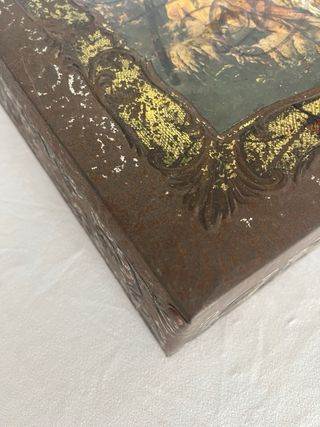 Scatola Latta Decorata Pagani