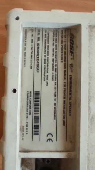 Altavoces Bose 151 Ambientales Beige