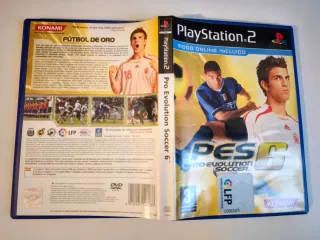PES 6 Pro Evolution Soccer PS2