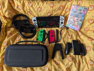 Nintendo Switch OLED con extra