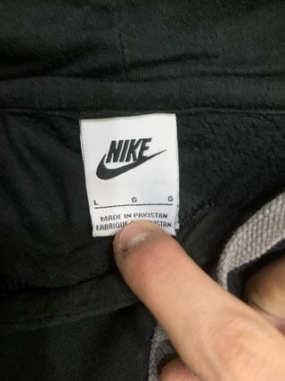 Felpa Nike Nera con Logo e Scritta