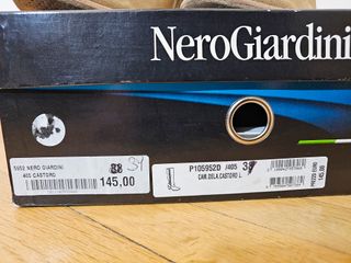 NEROGIARDINI Stivali Camoscio Tg 39 Come Nuovi