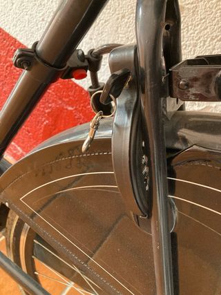 Bicicleta Holandesa Negra Paseo