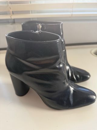 Botines azul Zara Talla 40