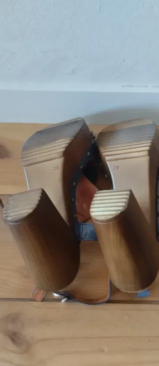 Sandalias tacón abierto- Patricia miller