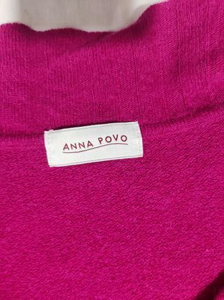Jersey largo Anna Povo fucsia talla 42