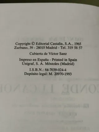 El conde Lucanor . (Spanish Edition)