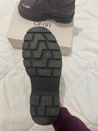 Botines Zara Rojo Cereza