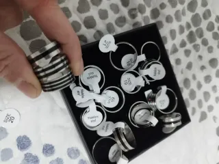 Lote de anillos nuevos