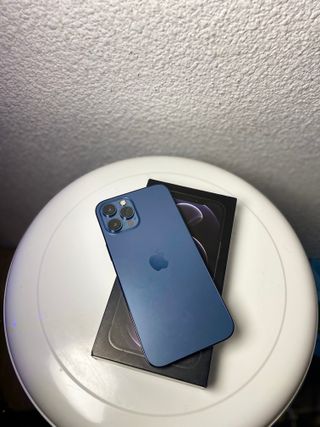 iPhone 12 Pro Max 128GB Azul 100% Batería